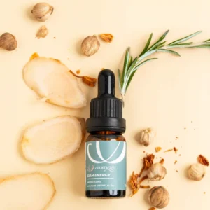 Siam Energy Energizing Essential Oil from AROMAYU, blending Zanthoxylum limonella, Ginger and Peppermint