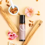 Floral Woodsy Calming Aroma Roll-On from AROMAYU, blending Wan Sao Long and Champa Leaf